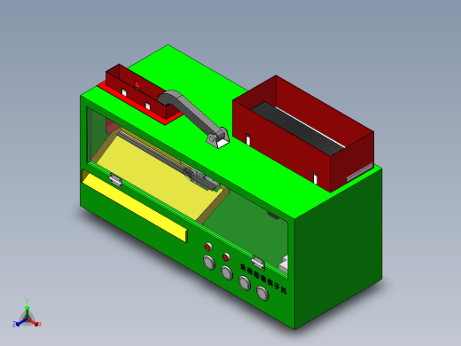 自动套筷子机sw18可编辑正等轴测缩略图