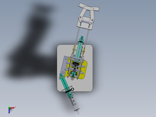 机械臂俯视缩略图