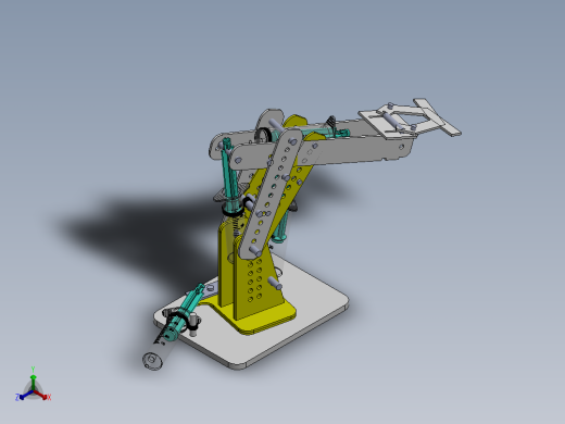 机械臂正等轴测缩略图