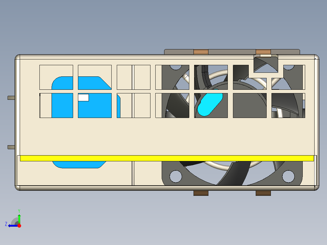 hstns-pl28&amp;hstns-pr28&amp;DPS-460w HP 服务器 PSU右视图