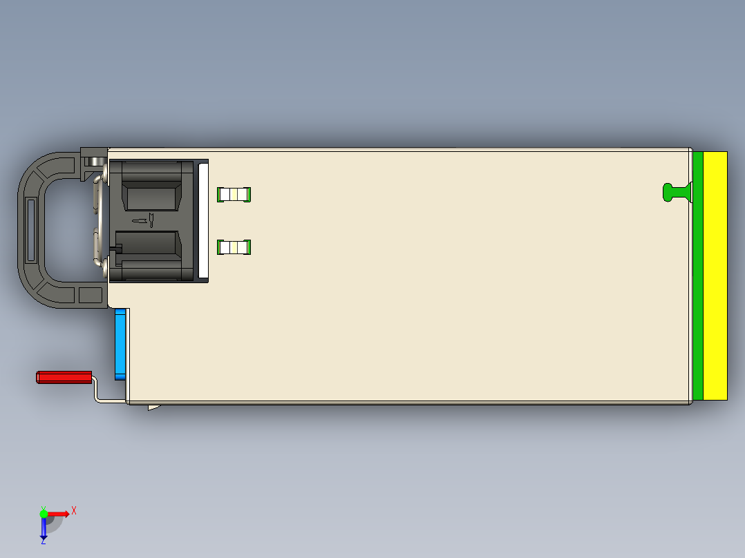 hstns-pl28&amp;hstns-pr28&amp;DPS-460w HP 服务器 PSU俯视图