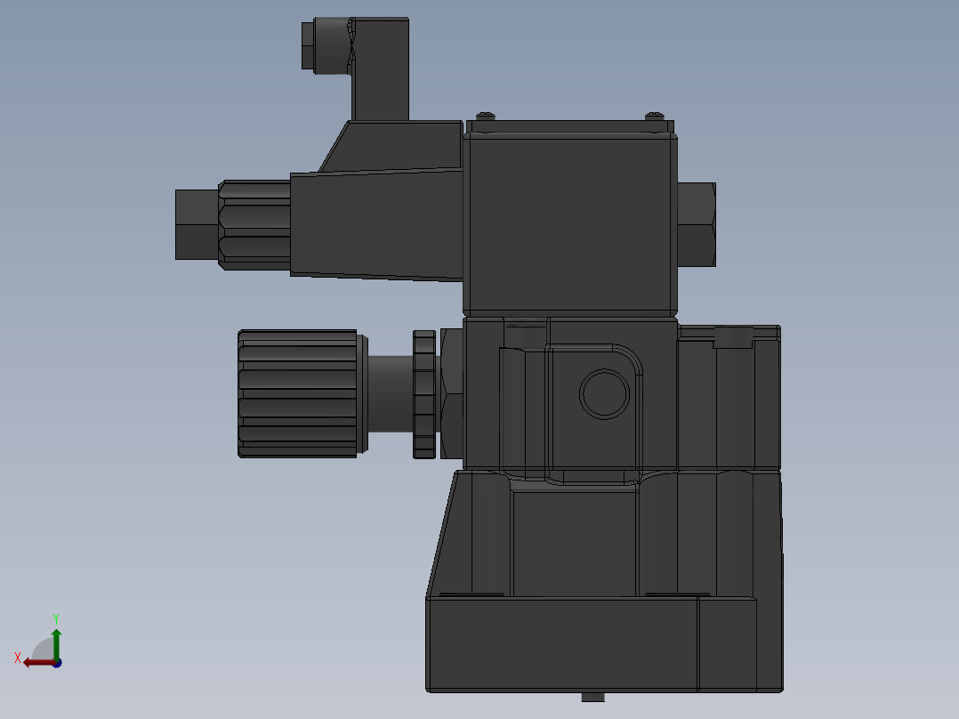 电磁控制溢流阀 DBW系列 3款后视图