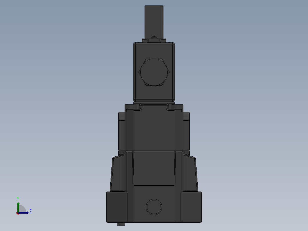 电磁控制溢流阀 DBW系列 3款左视图
