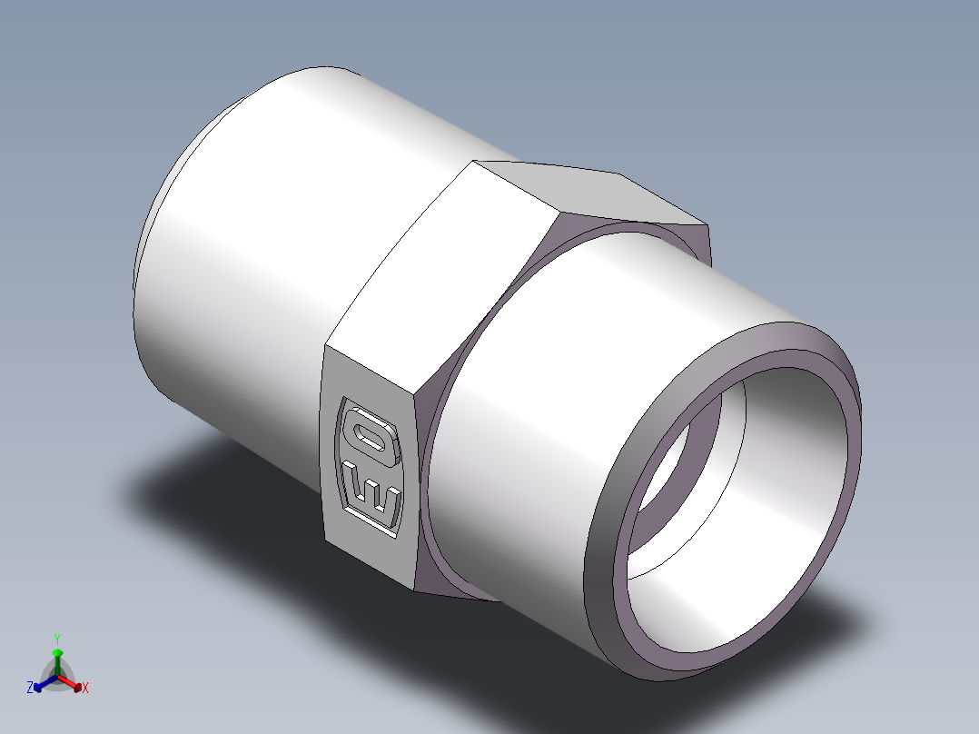 美制锥螺纹、1CN-18-06主视图