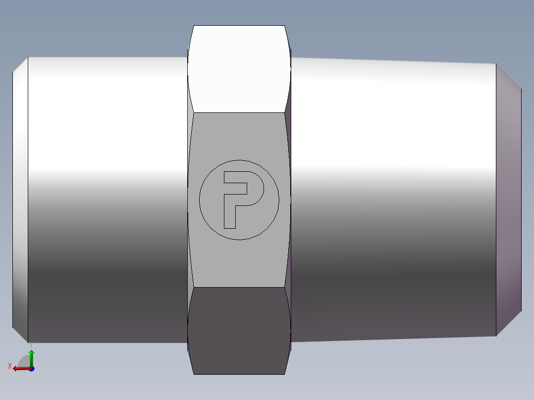 美制锥螺纹、1CN-18-06后视图