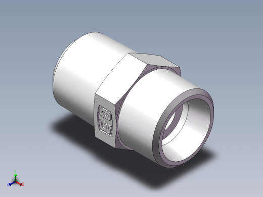 美制锥螺纹、1CN-18-06正等轴测缩略图