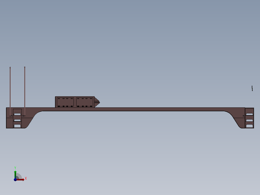 火车、动车、高铁(55)前视图