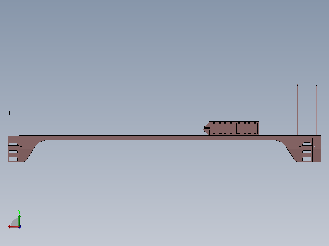 火车、动车、高铁(55)后视图