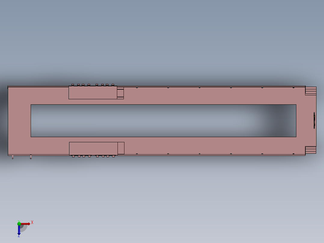 火车、动车、高铁(55)俯视图