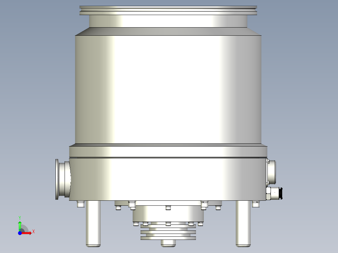 FF-2000分子泵前视图
