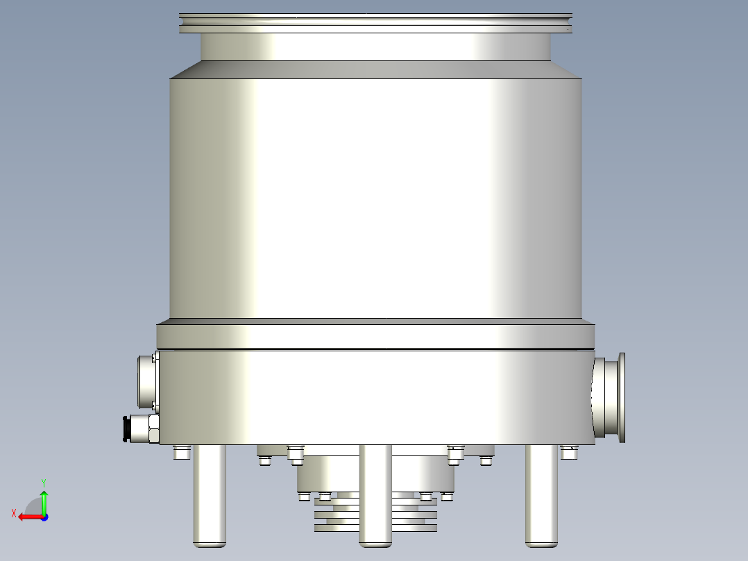 FF-2000分子泵后视图