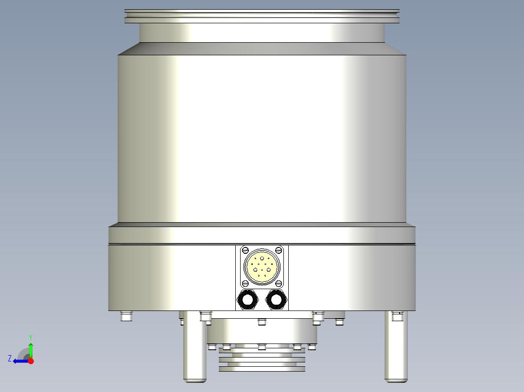 FF-2000分子泵右视图