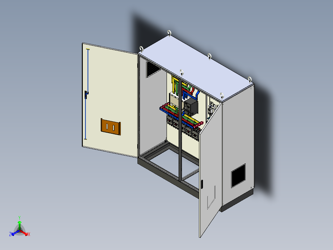 双电源刀开关风机控制柜