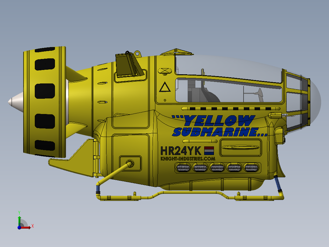 潜水艇(24)前视图