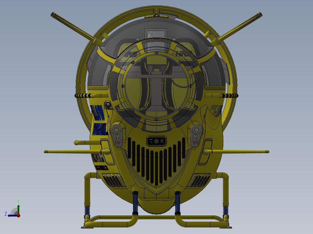 潜水艇(24)右视图