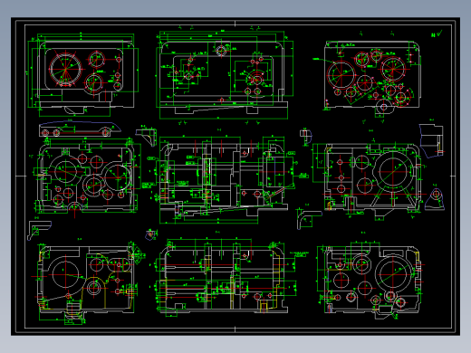 CA6140床头箱设计