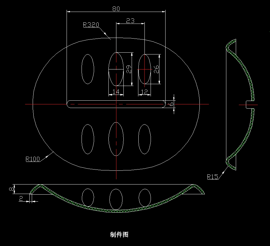 肥皂盒下端盖的塑料注塑模模具设计-注射模含6张CAD图