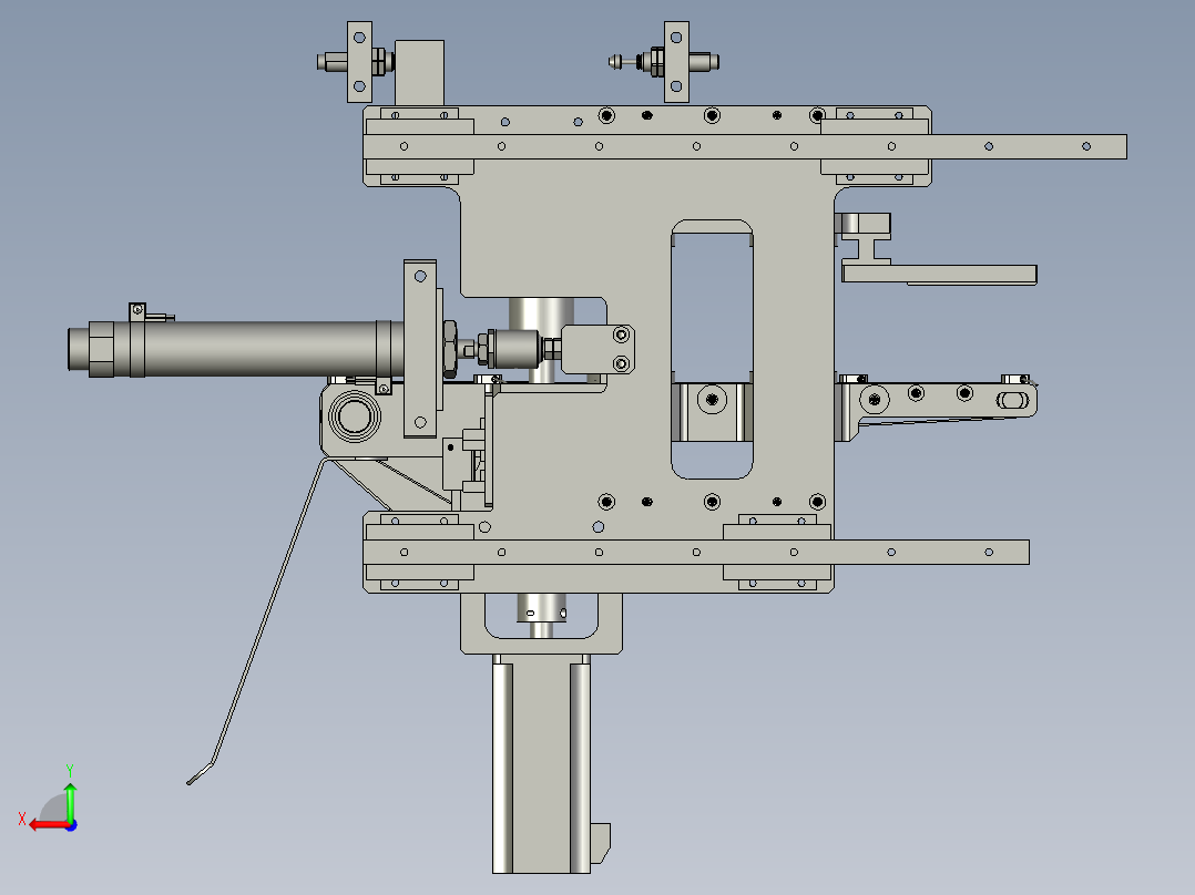 YWP200K4-10-01-00接料组件后视图