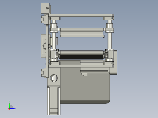 YWP200K4-10-01-00接料组件左视缩略图