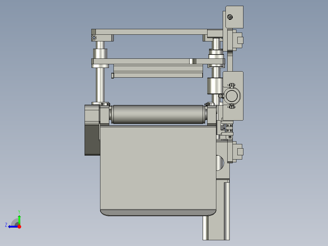 YWP200K4-10-01-00接料组件右视图