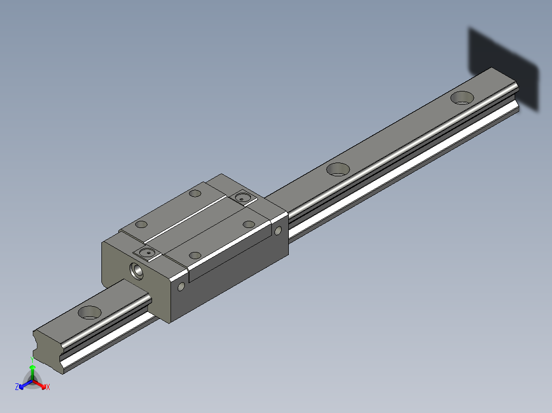 锁螺丝EGH15CA-46022正等轴测图