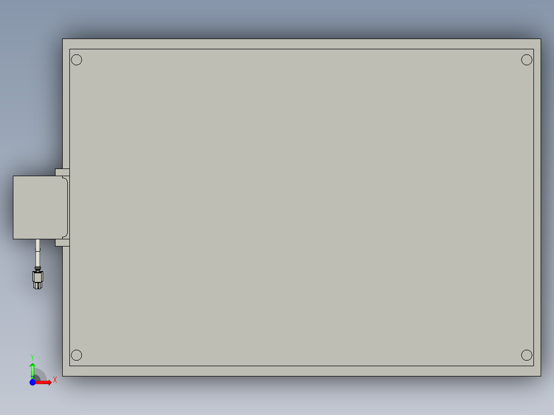 PCB-铁片-成品回收组前视图