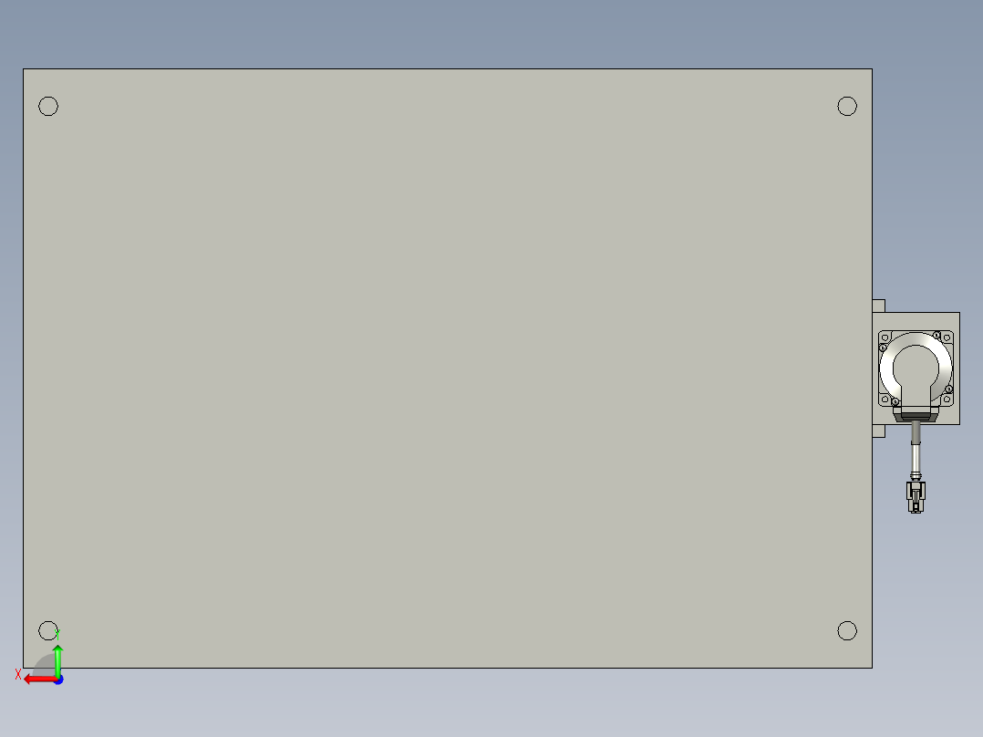PCB-铁片-成品回收组后视图