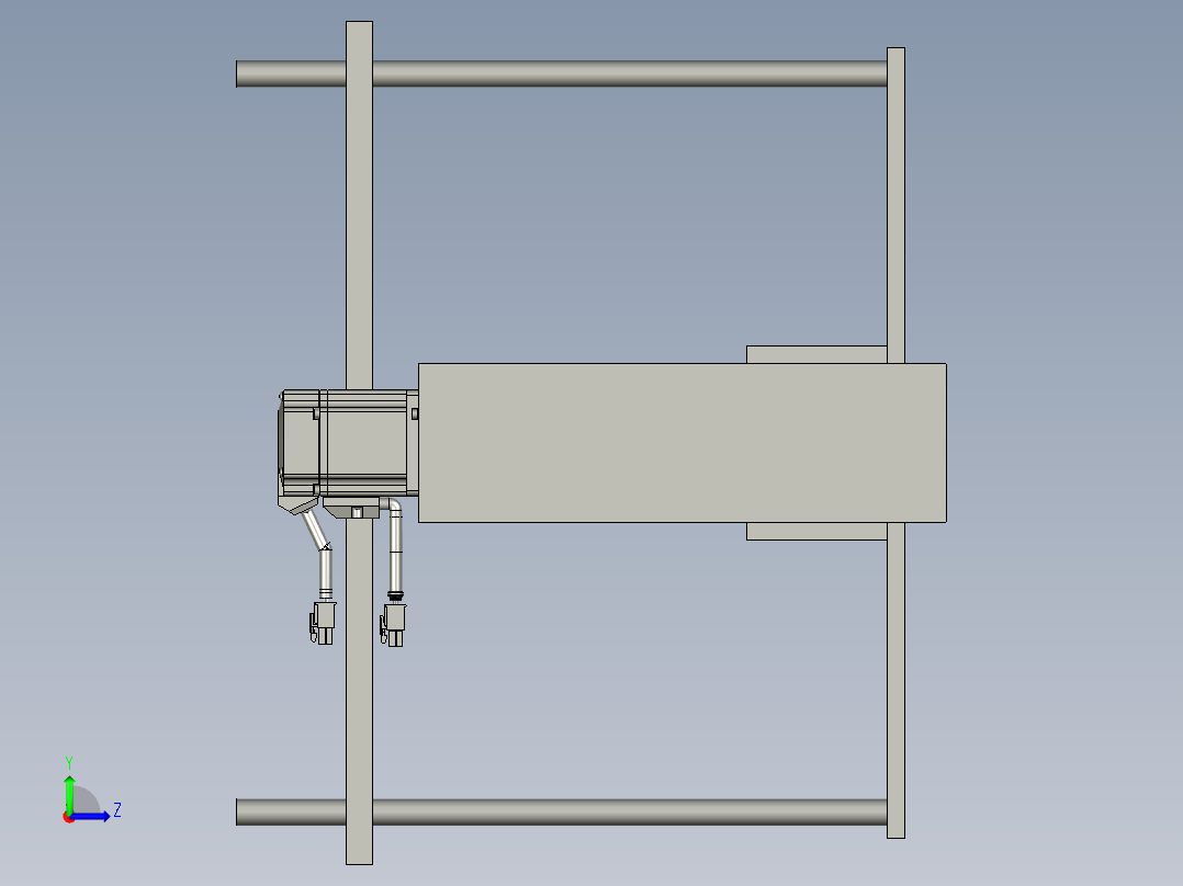 PCB-铁片-成品回收组左视图