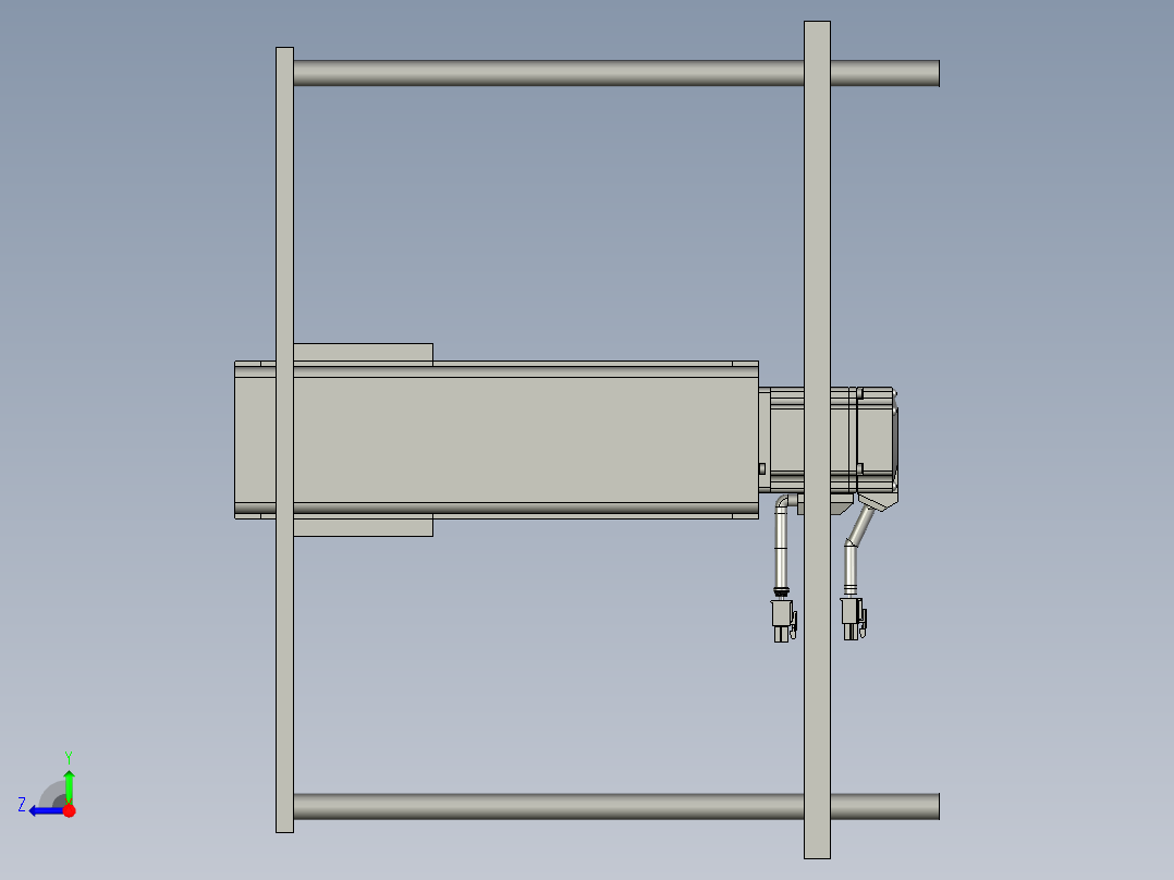 PCB-铁片-成品回收组右视图