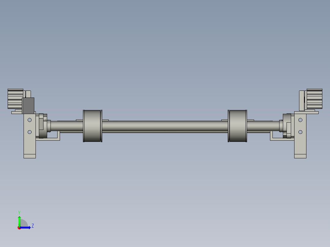 送料输送机-51--横置-左视图