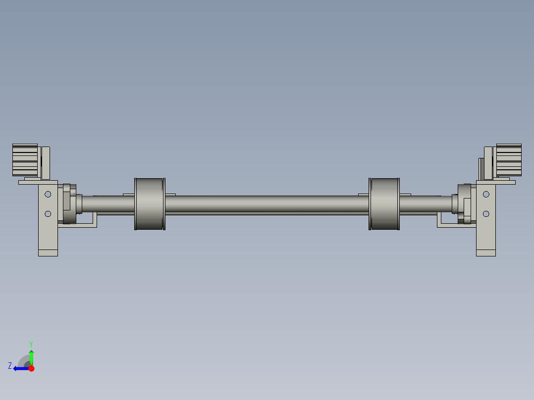 送料输送机-51--横置-右视图