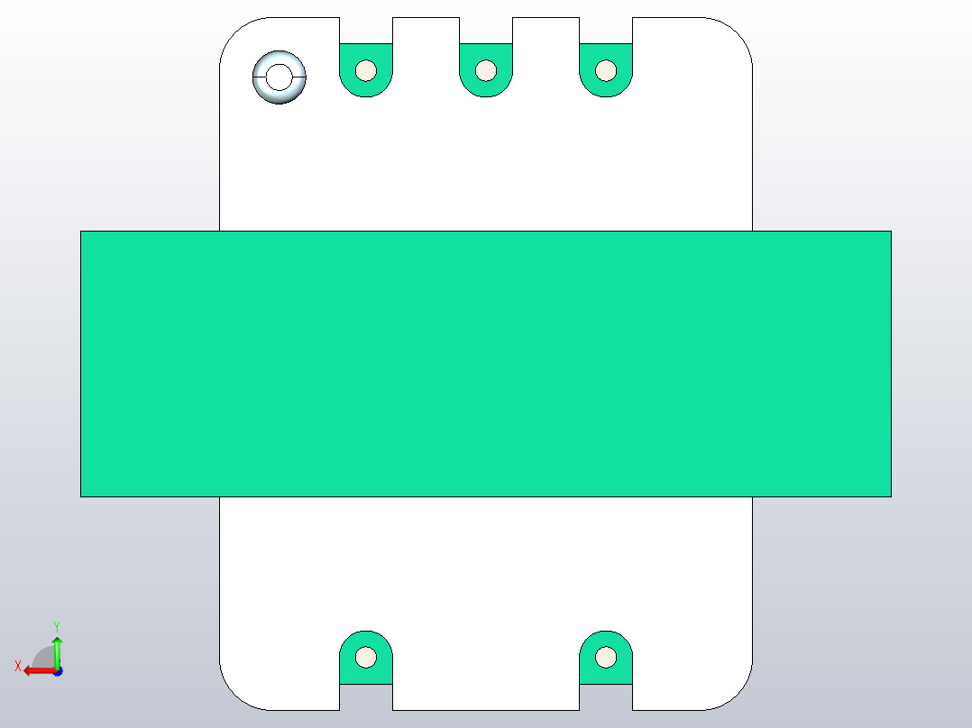 EI14-隔离音频变压器-11后视图