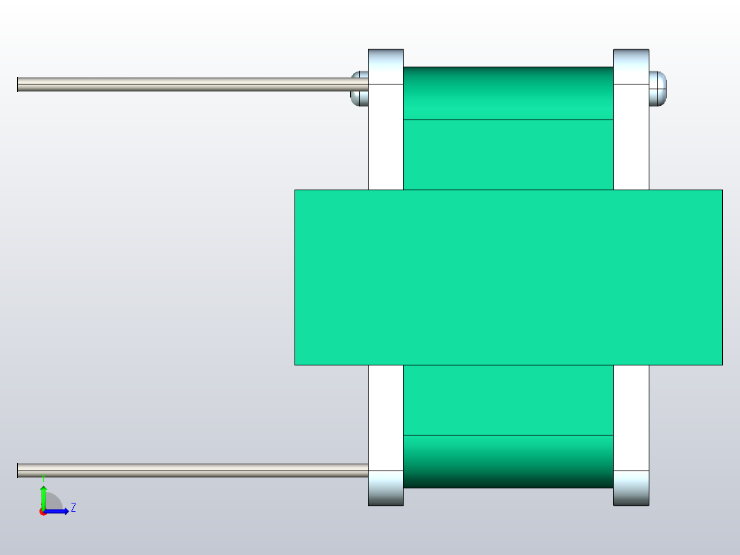 EI14-隔离音频变压器-11左视图