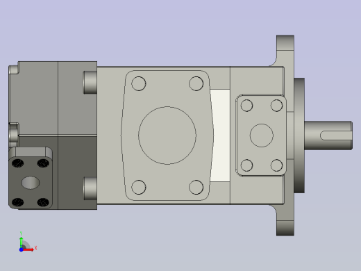 CQYB-E叶片泵-21V双泵YB-E63-25RAAB前视缩略图