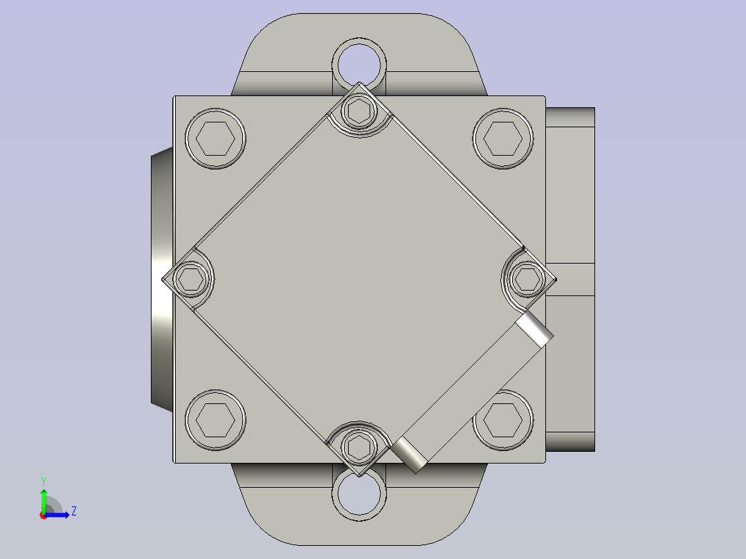 CQYB-E叶片泵-21V双泵YB-E63-25RAAB左视图