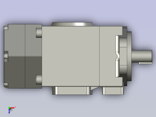 CQYB-E叶片泵-21V双泵YB-E63-25RAAB俯视缩略图