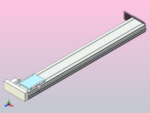 滚珠丝杠直线轴带导轨全封闭TPA-HCR-202D-2510C-L1500-ML-Y-P75-N3
