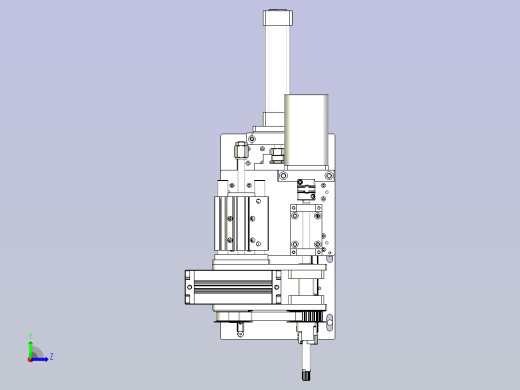 滚筒装配工具组件左视缩略图