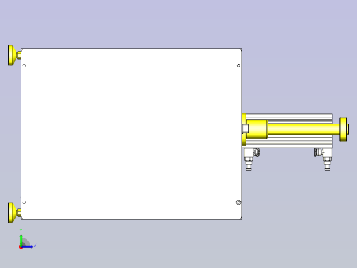 一种浇口剪钳机构左视缩略图