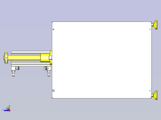 一种浇口剪钳机构右视缩略图