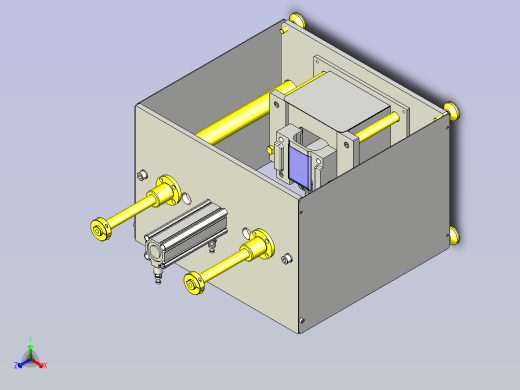 一种浇口剪钳机构正等轴测缩略图