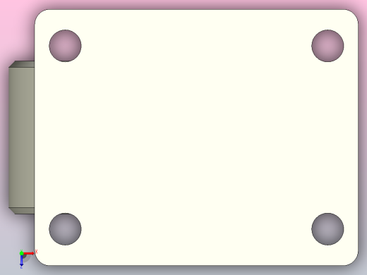 低重心重载型万向型脚轮[CAB75-N]俯视缩略图