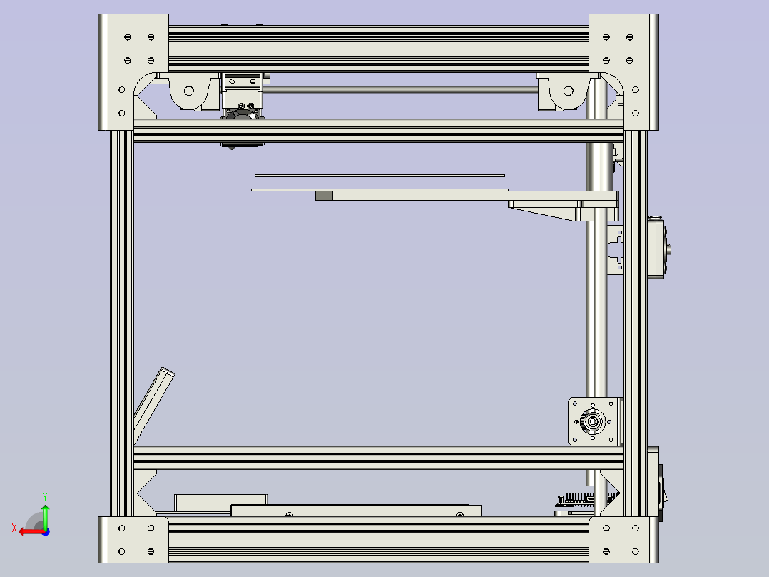 3D打印机（3D Printer）后视图