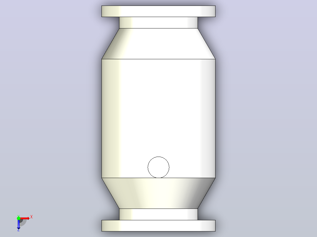 ZPG-Ⅰ自动排污过滤器[ZPG-L-200]俯视图