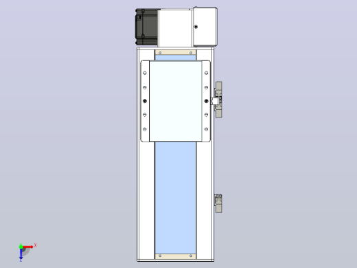 CBRB170H-P100-C-Sxx-P08-N3同步带滑台[CBRB170H-P100-C-S200-P08-N3]俯视缩略图