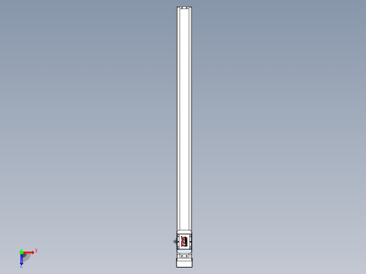 滚珠丝杠直线轴带导轨全封闭TPA-HCR-65S-1610C-L950-MP-Y-P20-N3俯视缩略图