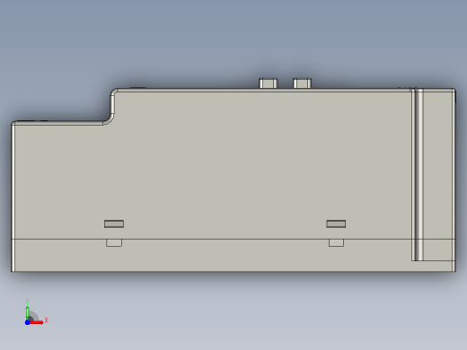 KG316T时控开关三维模型202012前视缩略图
