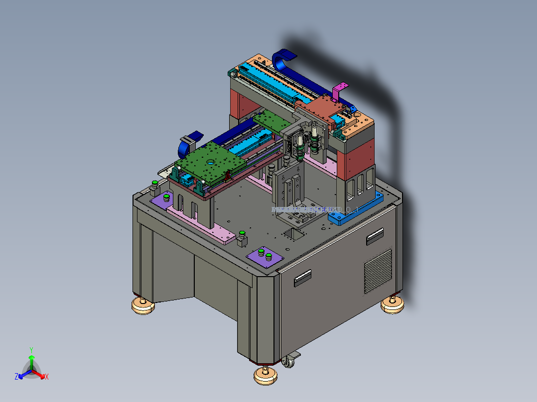 一模两穴自动化玻璃厚度平面度检测机pro5.0.zip
