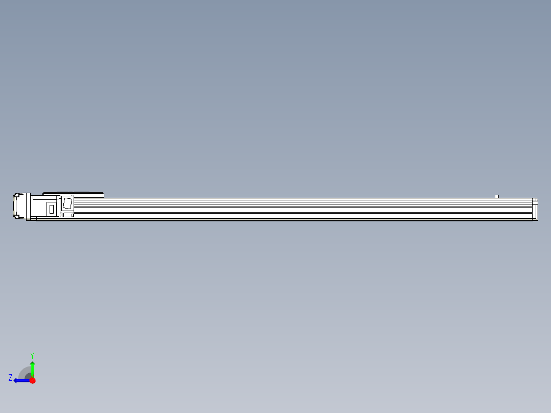 Toyo东佑达直线模组-ETH6M-BL-800-M10右视图