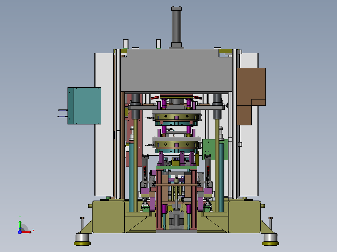 B26_电机定子自动化组装机前视图